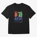 Host Nations Cultural Splash Art Oversized T-Shirt Turn Football Passion into Global Football Passion for FIFA World Cup 2026 Group Stage, Capturing Cristiano Ronaldo, Haaland and CR7, Argentina and Brazil, Goal Celebration Energy, Supporter