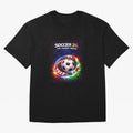 North America Soccer 2026 Soccer 26 Usa Canada Mexico Fan United 2026 Soccer Oversized T-Shirt Celebrate Football Heritage in Global Football Passion for FIFA World Cup 2026 USA Canada Mexico, Celebrating Messi and Cristiano Ronaldo, Argentina,