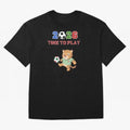 Mexico Soccer Jaguar Mascot 2026 Time To Play Football Oversized T-Shirt Show Passion for the Stars of FIFA World Cup 2026 USA Canada Mexico Filled with Mbappe and Neymar, England Energy, Classic Soccer Heritage, Championship Pressure, Fan Loyalty