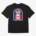 Canada 2026 Soccer T-shirt Oversized T-Shirt Make Memories around FIFA World Cup 2026 Spirit, Built around Argentina, Cristiano Ronaldo, Haaland and CR7, Global Supporter Spirit, Legendary Goals, National Colors and Tournament Celebration; Ideal