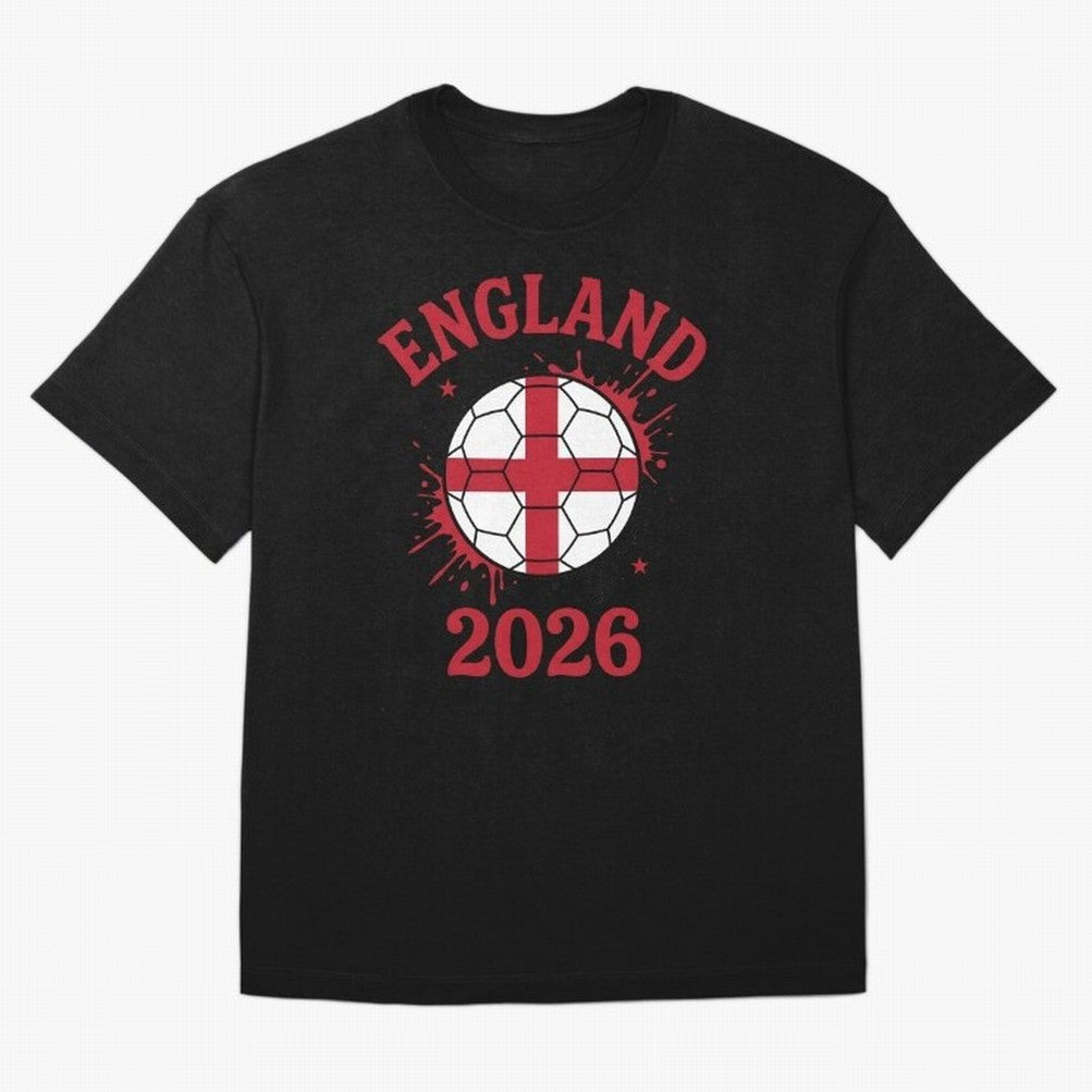 England World Cup 2026 football supporter| St George Cross Football Oversized T-Shirt Carry National Pride through the FIFA World Cup 2026 Journey through Cristiano Ronaldo, Haaland and CR7 Highlights, Brazil Pride, Football History, Final Match