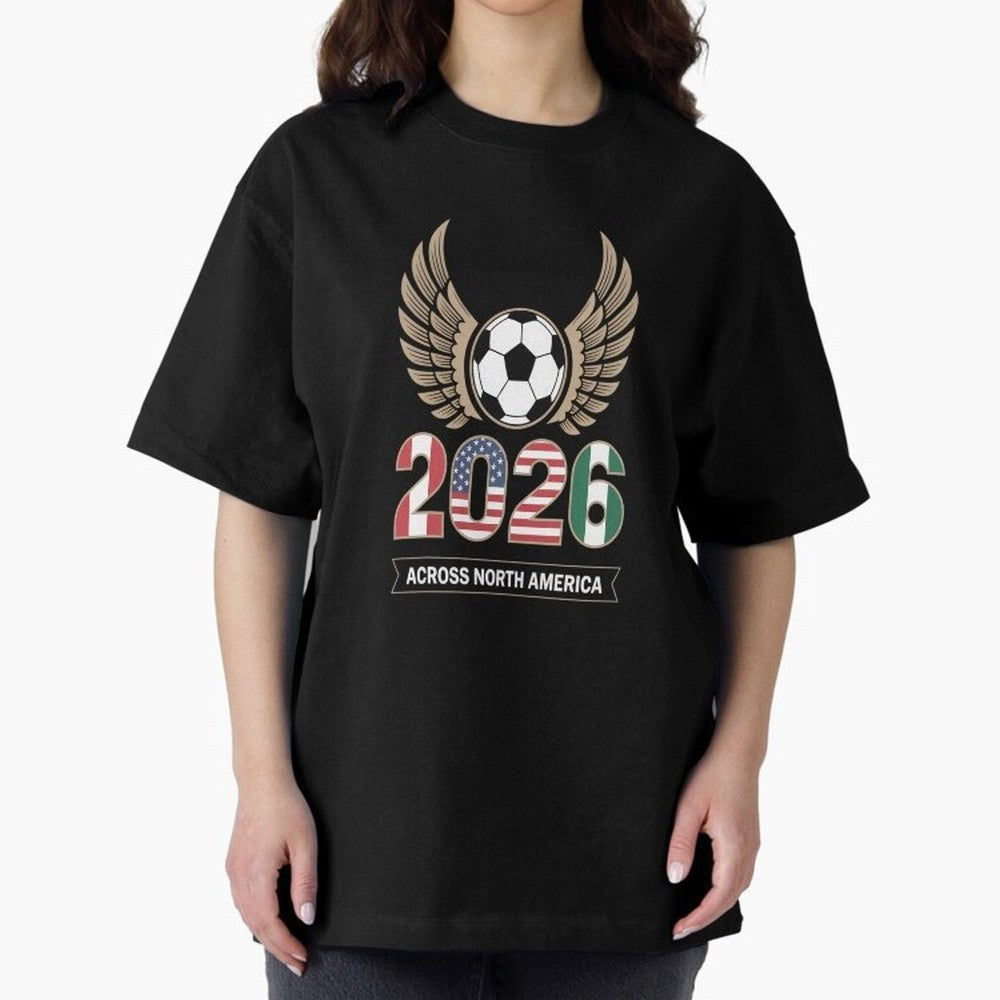 USA Mexi Cana Player 2026 Boys Kids Men Women Teen USA 2026 Oversized T-Shirt Turn Football Passion into FIFA World Cup 2026 Group Stage Made for Neymar, Portugal Energy, Match Day Excitement, Supporter Culture, Golden Goals and Global Football