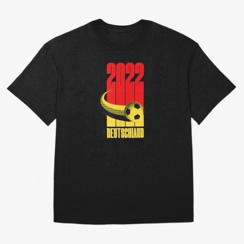 Germany 2022 Football Soccer Graphic Deutschland Oversized T-Shirt Bring World Football Passion into Match Day Hype around FIFA World Cup 2026, Cristiano Ronaldo, Spain and Netherlands, Championship Spirit, Famous Goals, Roaring Crowds and