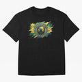 World Cup 2026 Brazil Soccer Ball Paint Splash Oversized T-Shirt Back Your Heroes with FIFA World Cup 2026 Group Stage Featuring Neymar, Haaland and Cristiano Ronaldo, England Energy, Supporter Pride, Iconic Celebrations, Legendary Names and Global