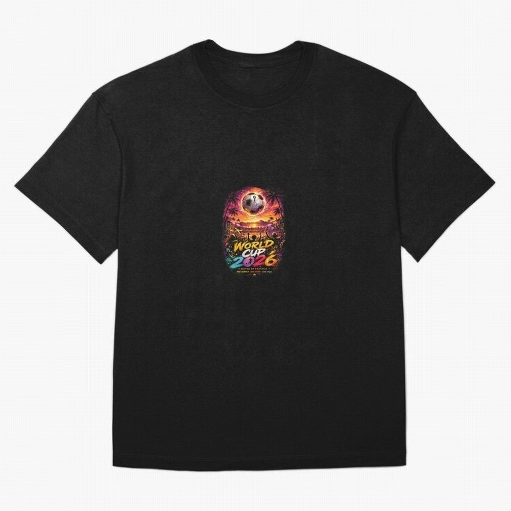 Copy of World Cup 2026 ¨C United Passion ?? | Neon Football Design Oversized T-Shirt Feel International Energy from FIFA World Cup 2026 Group Stage Built around CR7, Portugal Energy, Supporter Pride, Iconic Celebrations, Legendary Names and Global