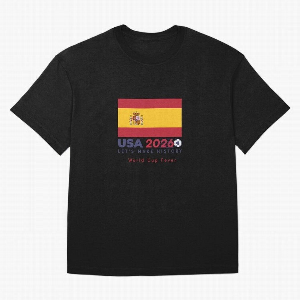 Usa 2026 World Cup Americas Football. Oversized T-Shirt Show Support during the FIFA World Cup 2026 Group Stage Journey through Messi, CR7 and Mbappe Highlights, Spain and Netherlands Pride, Football History, Final Match Energy, Crowd Noise and