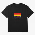 Usa 2026 World Cup Fever Americas Football. Oversized T-Shirt Back Your Heroes with FIFA World Cup 2026 Inspired by Messi and Cristiano Ronaldo, Netherlands Energy, Match Day Excitement, Supporter Culture, Golden Goals and Global Football Passion;