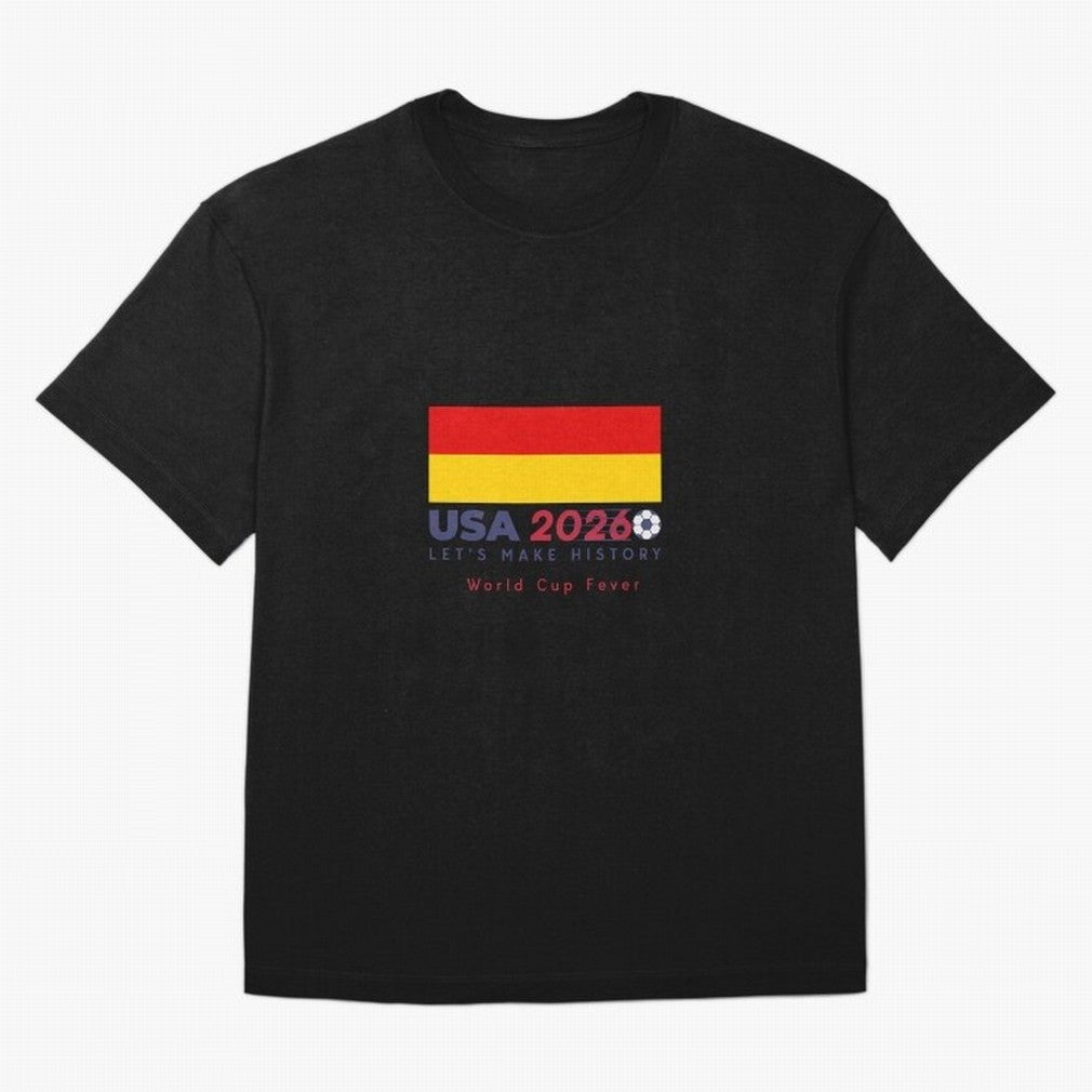 Usa 2026 World Cup Fever Americas Football. Oversized T-Shirt Back Your Heroes with FIFA World Cup 2026 Inspired by Messi and Cristiano Ronaldo, Netherlands Energy, Match Day Excitement, Supporter Culture, Golden Goals and Global Football Passion;
