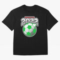 Mexico Futbol 2022 , Futbol Soccer Oversized T-Shirt Bring Trophy Dreams to FIFA World Cup 2026 Built around Messi, CR7 and Mbappe, England and Germany Energy, Sports Nostalgia, International Competition, Famous Players and Unforgettable Victories;