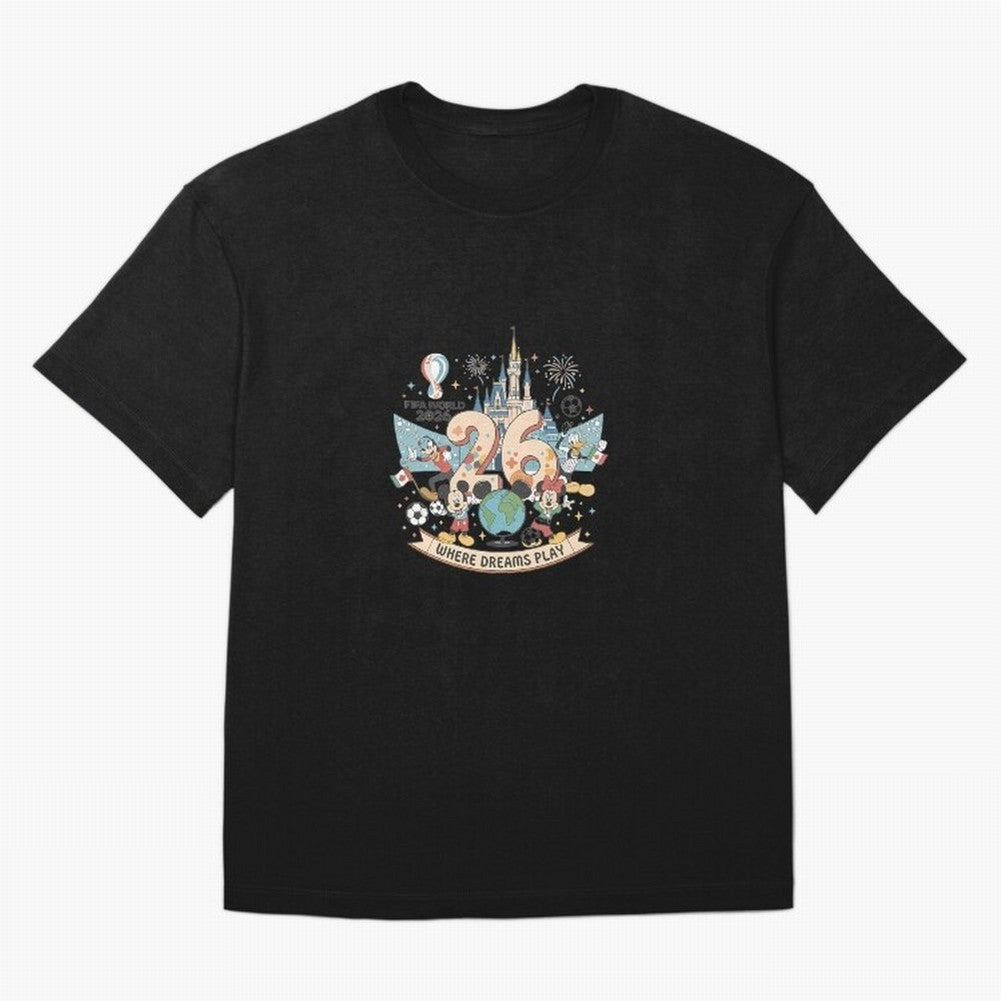 Dreamland Football 26 Oversized T-Shirt Celebrate Soccer Greatness during FIFA World Cup 2026 for Fans of Cristiano Ronaldo, Haaland and CR7 and Portugal, Bringing Supporter Pride, Iconic Celebrations, Legendary Names and Global Match Day Energy;