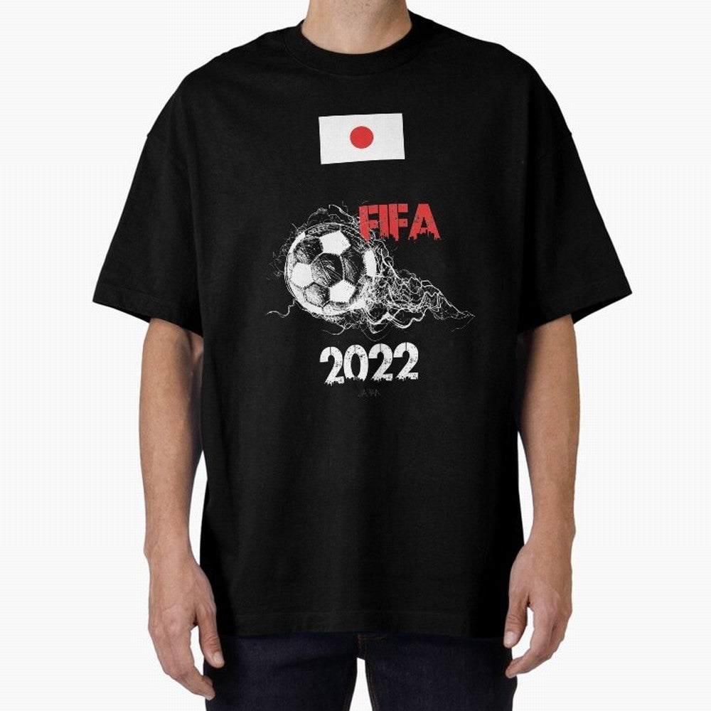 World Cup Qatar 2022 Japan Oversized T-Shirt Bring Global Tournament Vibes to the FIFA World Cup 2026 USA Canada Mexico Journey through Haaland Highlights, England and Germany Pride, Goal Celebration Energy, Supporter Heritage, Football Icons and