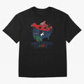United by Football 2026 North America Soccer Design Oversized T-Shirt Show Up for the Glory of FIFA World Cup 2026 USA Canada Mexico for Fans of Cristiano Ronaldo and Spain, Bringing Championship Spirit, Famous Goals, Roaring Crowds and