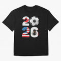 2026 North America Football Massive Event Soccer Ball Oversized T-Shirt Bring International Match Energy to Global Football Passion for FIFA World Cup 2026 Group Stage, Highlighting Messi, France and Portugal, Game Day Rituals, Football Legends,