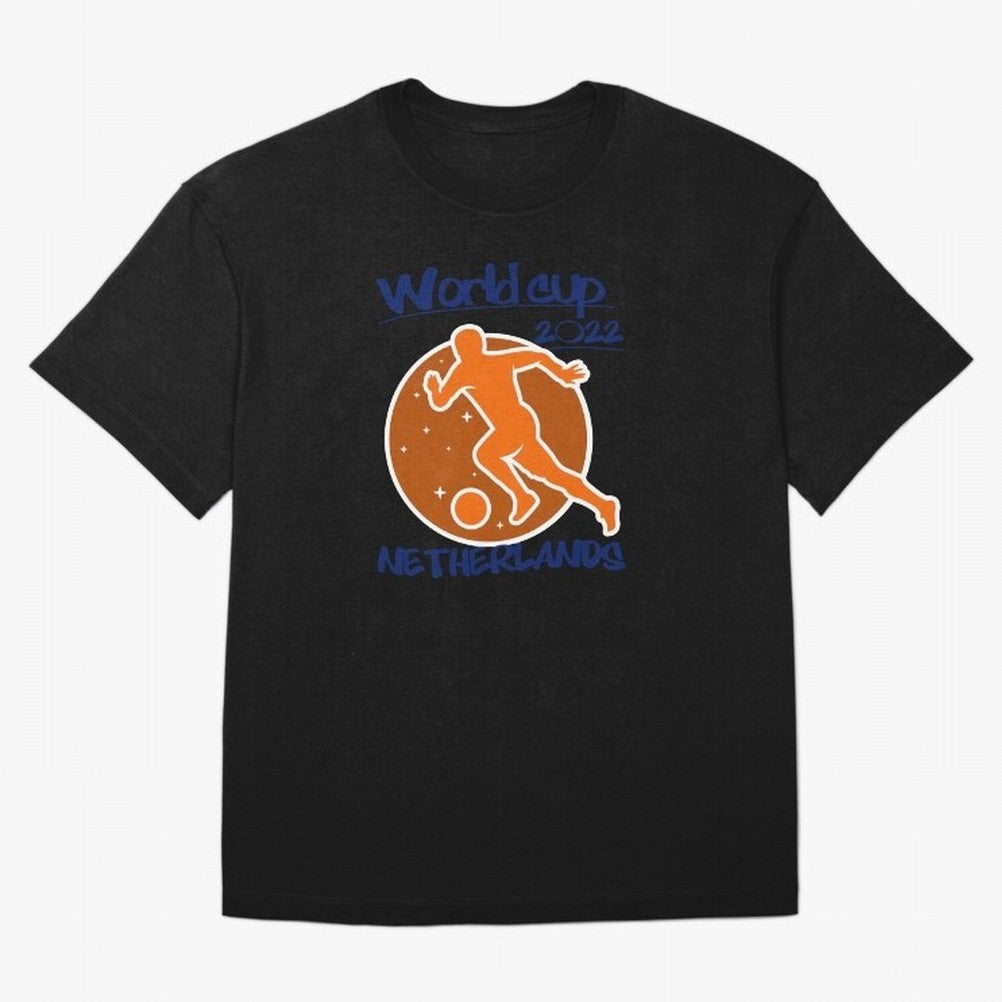 Netherlands World Cup 2022 Oversized T-Shirt Treasure Match Day Hype around FIFA World Cup 2026 USA Canada Mexico, Mbappe, Netherlands, Champion Mindset, Group Stage Buzz, Knockout Tension and Passionate Fan Culture; Made for Die Hard Supporters,