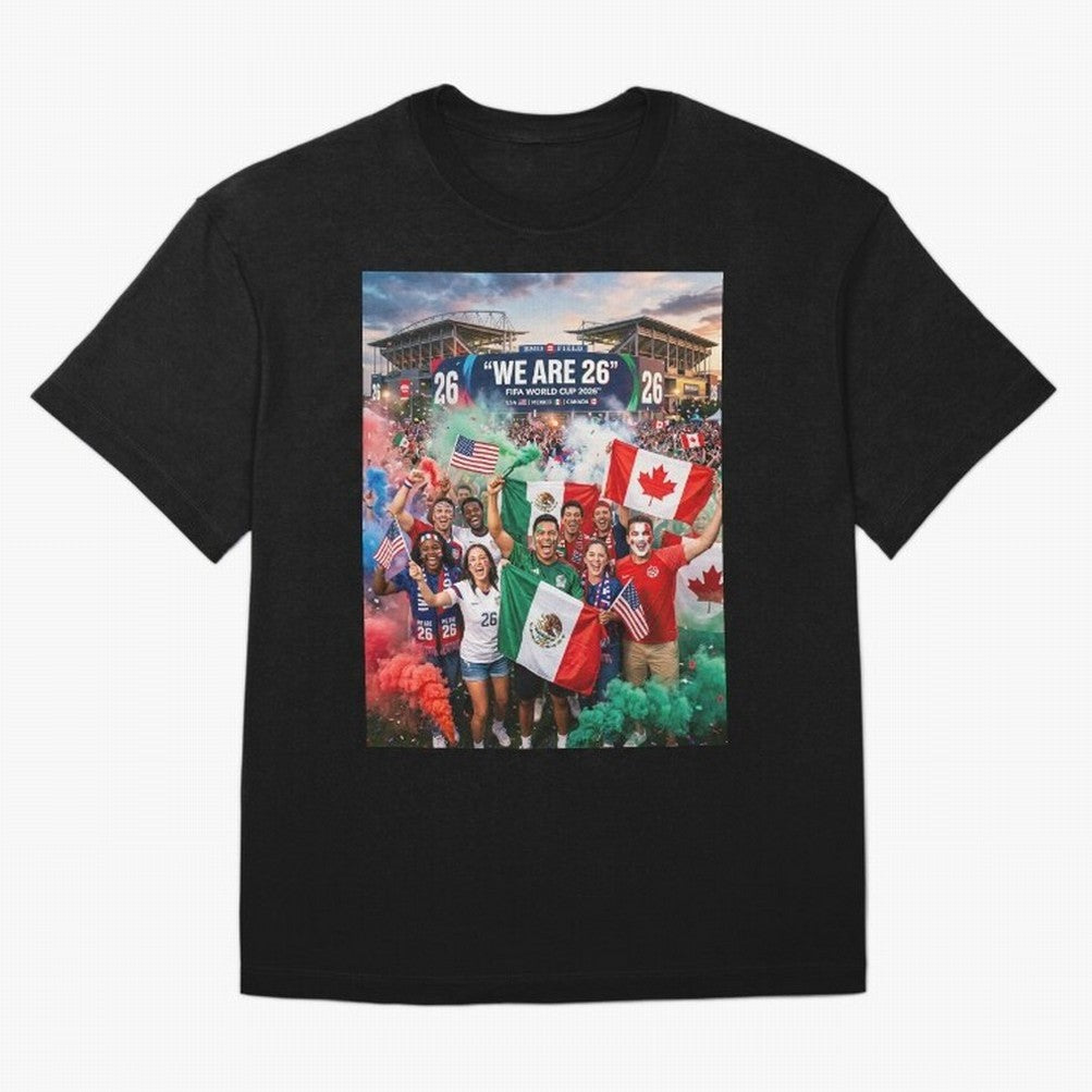 2026 World Cup Fans Celebrate Oversized T-Shirt Experience the Global Stage of the FIFA World Cup 2026 Journey through Messi and Cristiano Ronaldo Highlights, Germany Pride, Stadium Chants, National Pride, Trophy Dreams and Unforgettable Football