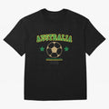Australia 2026 ¡ª Vintage Soccer Tee Oversized T-Shirt Represent Football Lovers during Match Day Hype around FIFA World Cup 2026, CR7 and Messi, France, Global Supporter Spirit, Legendary Goals, National Colors and Tournament Celebration; Ideal