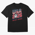 USA Soccer 250 Years 1776 -2026 Oversized T-Shirt Feel International Energy from the FIFA World Cup 2026 Journey through Mbappe and Neymar Highlights, Netherlands Pride, Football Festival Excitement, Trophy Ambitions, Country Rivalries and Star