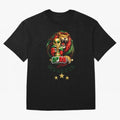 Moroccan Lion World Cup 2026 Design Oversized T-Shirt Feel the Heartbeat of FIFA World Cup 2026 Group Stage for Fans of Messi and Cristiano Ronaldo and England, France and Netherlands, Bringing Tournament Hype, Historic Matchups, Family Viewing