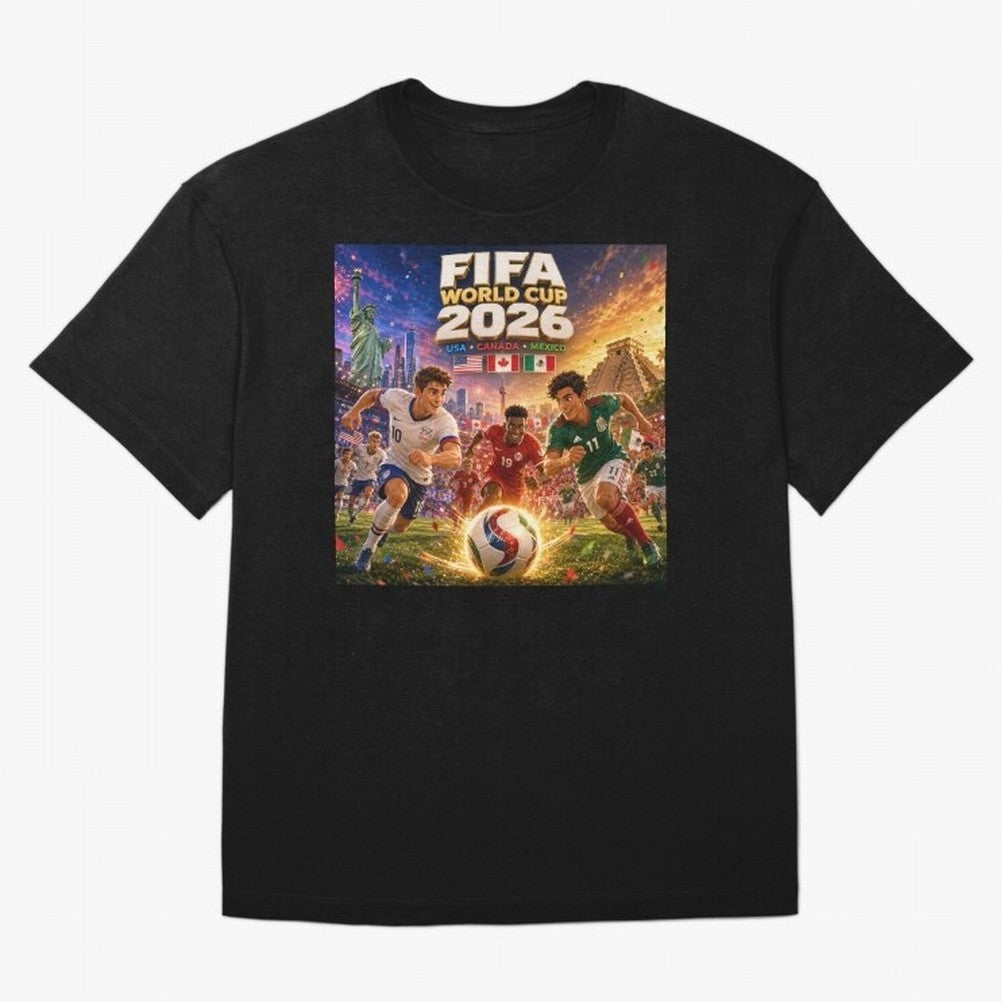 North America Football Festival 2026 #football 2026 Oversized T-Shirt Celebrate National Team Dreams in FIFA World Cup 2026 for Fans of Cristiano Ronaldo, Haaland and CR7 and France, Bringing Football History, Final Match Energy, Crowd Noise and