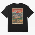 United 2026 World Cup ¨C Vintage North America Soccer Poster Oversized T-Shirt Live the Energy of FIFA World Cup 2026 Group Stage for Fans of Mbappe and Spain and Netherlands, Bringing Soccer Culture, Superstar Moments, National Team Dreams and