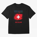 SWETZERLAND WORLD CUP 2026 Oversized T-Shirt Stand Proud for Global Football Passion for FIFA World Cup 2026, Built around Mbappe and Neymar, England and Germany, Sports Nostalgia, International Competition, Famous Players and Unforgettable
