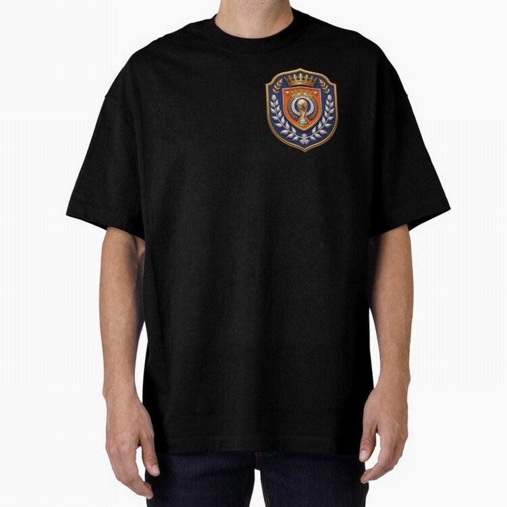 Netherlands World Cup 2026 Oversized T-Shirt Represent FIFA World Cup 2026 Group Stage Spirit, Highlighting Brazil, Messi and Cristiano Ronaldo, Supporter Pride, Iconic Celebrations, Legendary Names and Global Match Day Energy; Created for Match