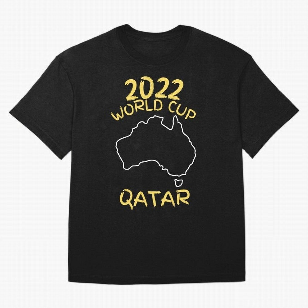 Socceroos World Cup 2022 Qatar Oversized T-Shirt Make the Season About Match Day Hype around FIFA World Cup 2026, Messi, Portugal, Match Day Excitement, Supporter Culture, Golden Goals and Global Football Passion; Perfect for Supporters Who Want