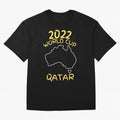 Socceroos World Cup 2022 Qatar Oversized T-Shirt Make the Season About Match Day Hype around FIFA World Cup 2026, Messi, Portugal, Match Day Excitement, Supporter Culture, Golden Goals and Global Football Passion; Perfect for Supporters Who Want