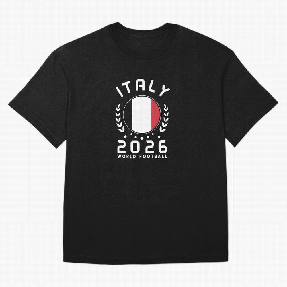 World Cup 2026 Italy Football Fan Italian Supporter T-Shirt_88563599 Oversized T-Shirt Show Your Love for FIFA World Cup 2026 for Fans of Haaland and Mbappe and Portugal, Bringing Stadium Memories, Football Loyalty, International Chants and