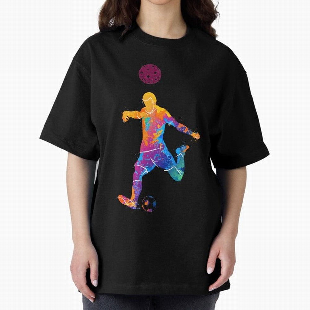 World Cup 2022 Family, Football Players, Football Lovers Oversized T-Shirt Show Your Tournament Heart for the FIFA World Cup 2026 Journey through Messi, Neymar and Mbappe Highlights, Argentina Pride, Championship Spirit, Famous Goals, Roaring