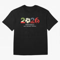 Football 2026 Usa Canada Mexico Oversized T-Shirt Feel International Energy from Global Football Passion for FIFA World Cup 2026, Filled with CR7, France, Football Passion, Legendary Performances, Festival Vibes and Supporter Community; Perfect for