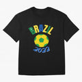 Brazil FIFA world cup 2022 T shirt Oversized T-Shirt Make Game Day About FIFA World Cup 2026 USA Canada Mexico for Fans of CR7 and Messi and Argentina, France and Brazil, Bringing Stadium Memories, Football Loyalty, International Chants and