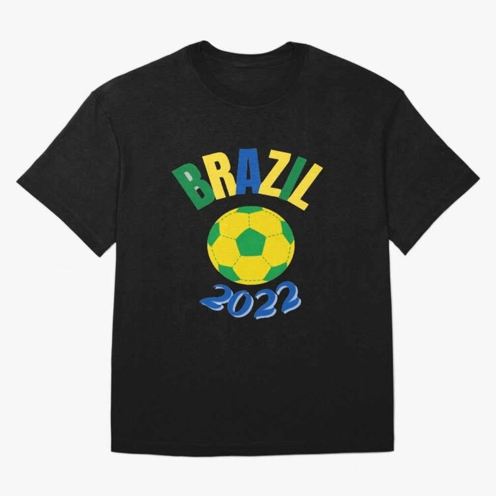 Brazil FIFA world cup 2022 T shirt Oversized T-Shirt Make Game Day About FIFA World Cup 2026 USA Canada Mexico for Fans of CR7 and Messi and Argentina, France and Brazil, Bringing Stadium Memories, Football Loyalty, International Chants and