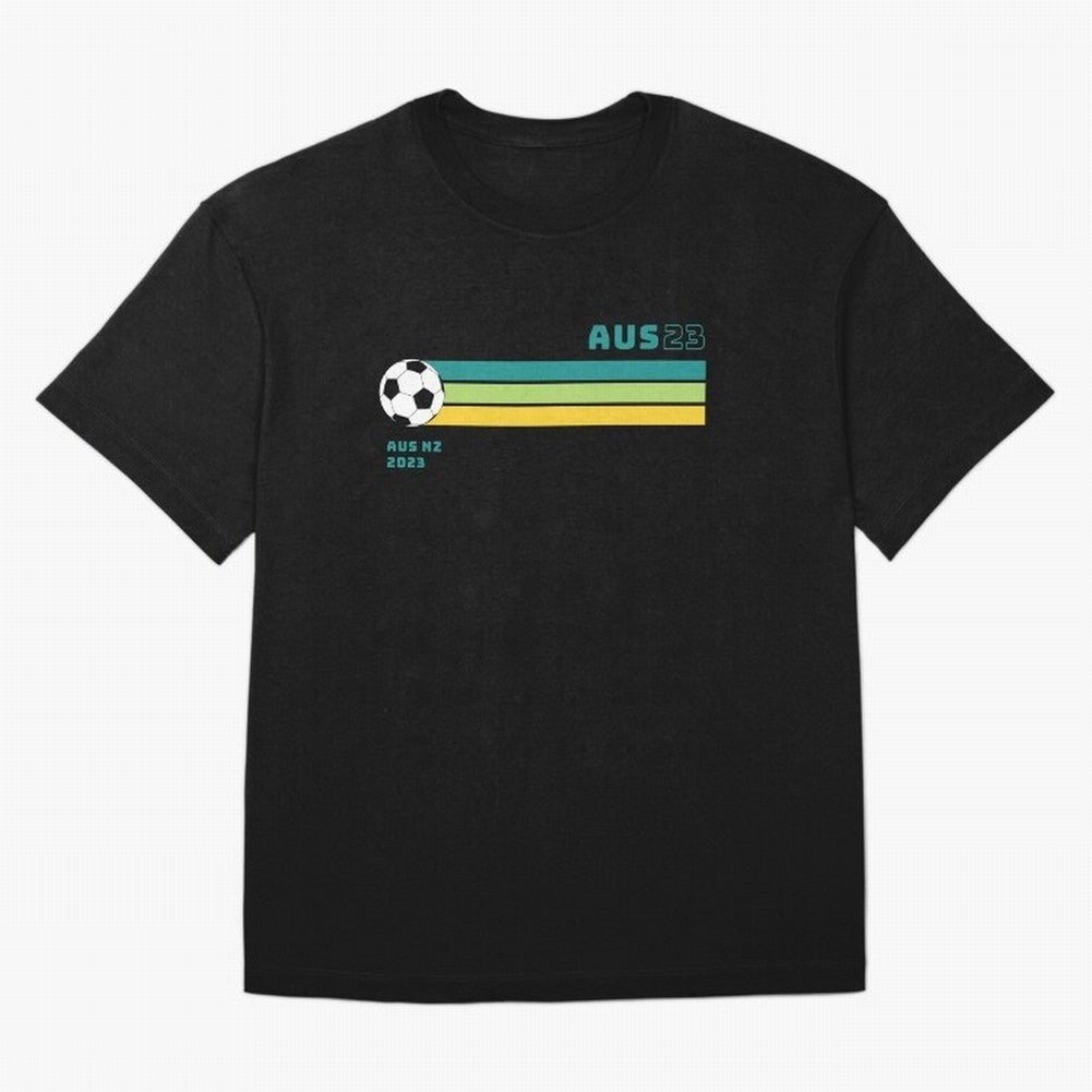 Australian Womens World Cup 2023 Oversized T-Shirt Celebrate Fan Culture around the FIFA World Cup 2026 USA Canada Mexico Journey through Neymar, Haaland and Cristiano Ronaldo Highlights, Argentina, France and Brazil Pride, Global Supporter Spirit,