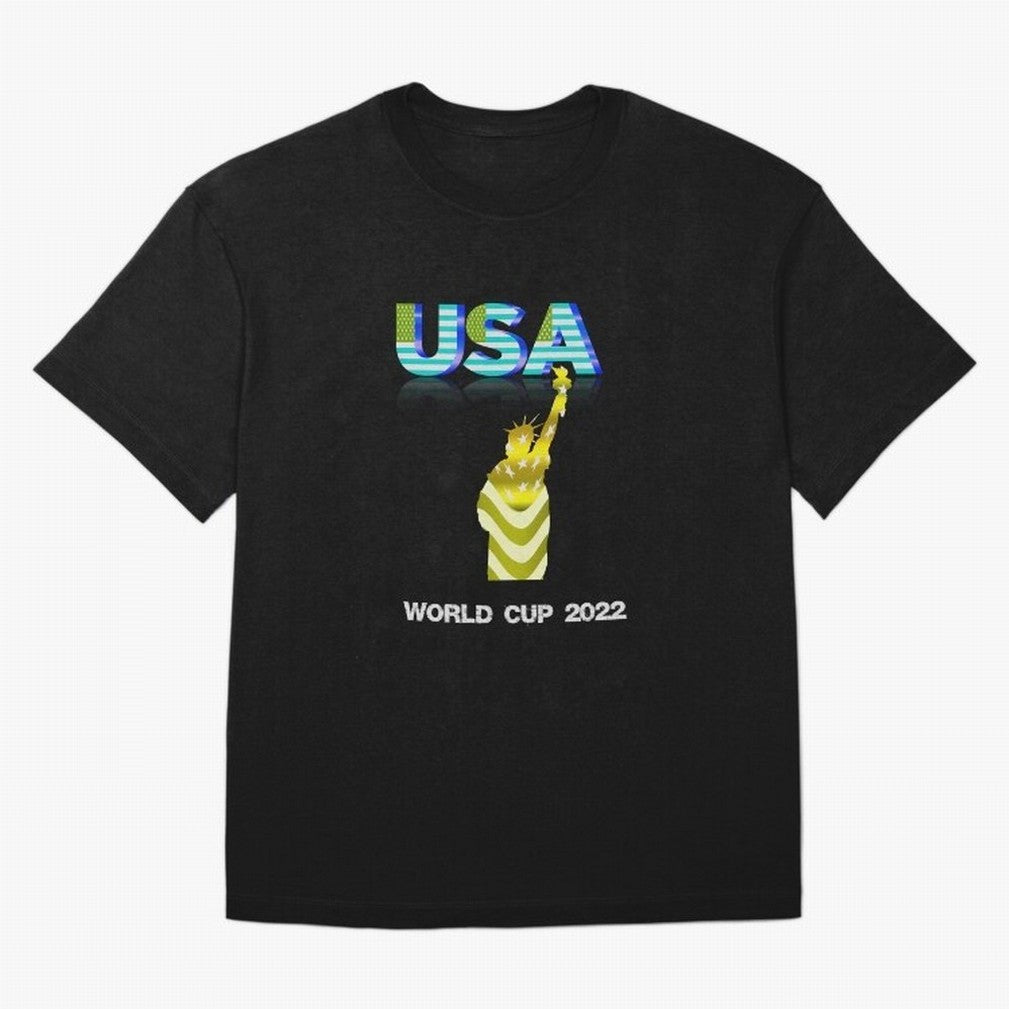USA World Cup 2022 Oversized T-Shirt Stand Out with Spirit from Global Football Passion for FIFA World Cup 2026 Group Stage, Made for Cristiano Ronaldo, France and Portugal, Match Day Excitement, Supporter Culture, Golden Goals and Global Football