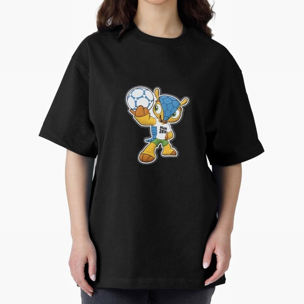 Brazil 14 Oversized T-Shirt Discover FIFA World Cup 2026 Group Stage for Fans of Neymar and Argentina, France and Brazil, Bringing Football History, Final Match Energy, Crowd Noise and Once in a Lifetime Moments; Made for Collectors Who Enjoy