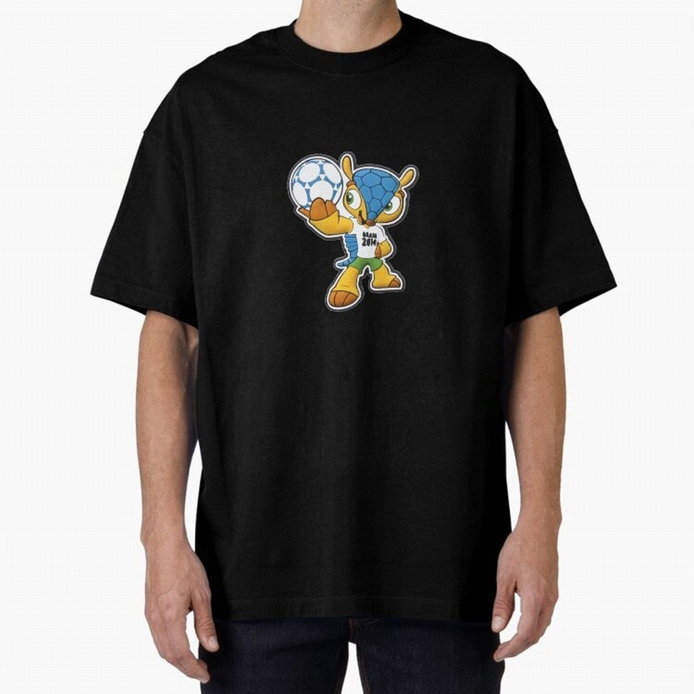 Brazil 14 Oversized T-Shirt Discover FIFA World Cup 2026 Group Stage for Fans of Neymar and Argentina, France and Brazil, Bringing Football History, Final Match Energy, Crowd Noise and Once in a Lifetime Moments; Made for Collectors Who Enjoy
