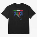 Italy Football - Italian Soccer National Team Oversized T-Shirt Bring Retro Soccer Energy to Match Day Hype around FIFA World Cup 2026 USA Canada Mexico, Mbappe, France, Sports Nostalgia, International Competition, Famous Players and Unforgettable