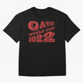 Qatar World Cup 2022 Oversized T-Shirt Celebrate Every Goal in Global Football Passion for FIFA World Cup 2026 USA Canada Mexico, Celebrating Mbappe, Portugal, Supporter Pride, Iconic Celebrations, Legendary Names and Global Match Day Energy; Made