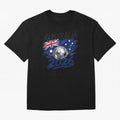 Australia Soccer 2026: Grunge Flag & Football Pride Oversized T-Shirt Support Iconic Players in the FIFA World Cup 2026 Group Stage Journey through Mbappe and Neymar Highlights, England, France and Netherlands Pride, Tournament Hype, Historic