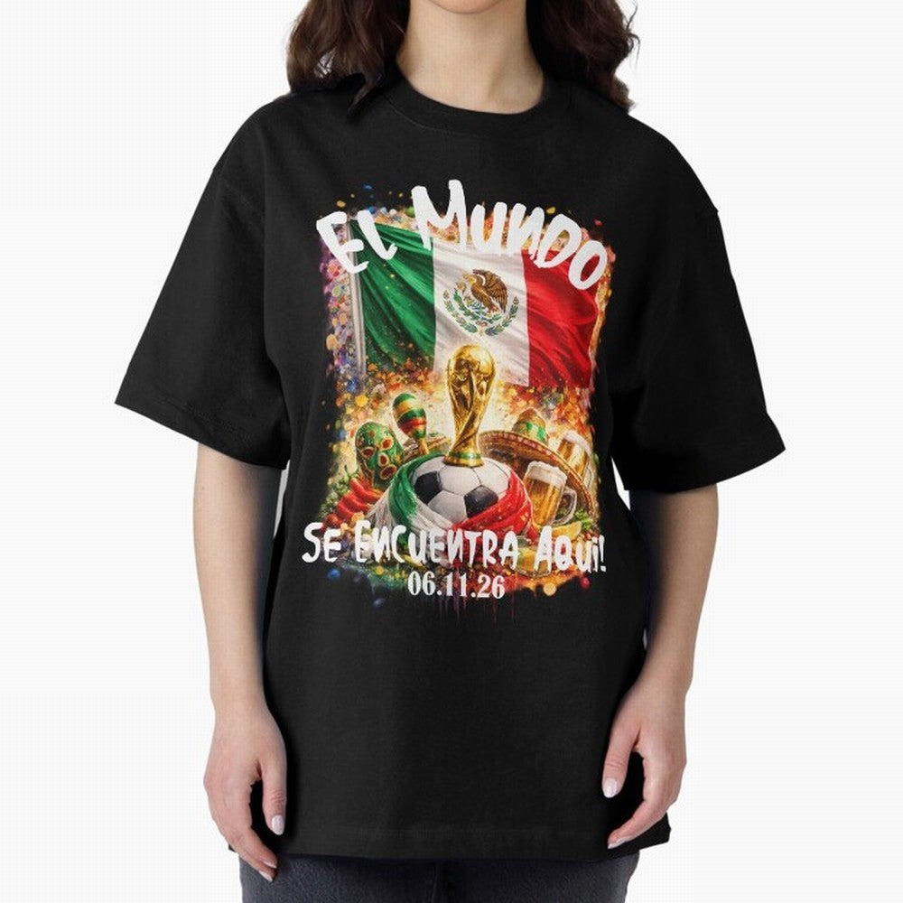 World Cup 2026 Oversized T-Shirt Make Game Day About FIFA World Cup 2026 Group Stage Spirit, with Argentina, France and Brazil, CR7 and Messi, Worldwide Fan Energy, Dramatic Goals, Stadium Lights and Championship Celebrations; Ideal for Passionate