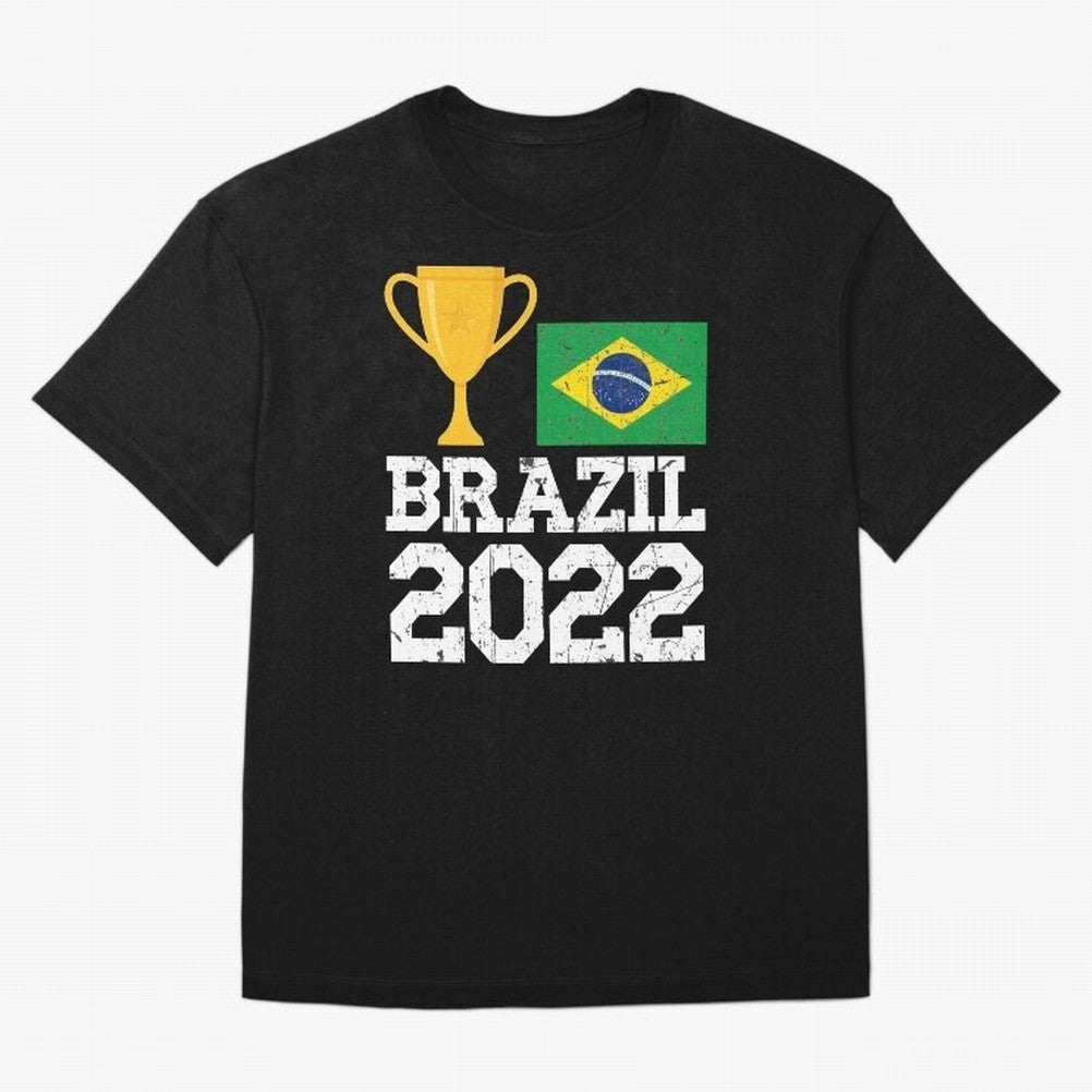 Brazil Soccer Team Fan Football Brazilian Flag 2022 T-Shirt - Brazil T shirt Soccer - Brazil Flag Vintage - Brazilian Oversized T-Shirt Live the Energy of FIFA World Cup 2026 USA Canada Mexico for Fans of CR7 and Messi and Netherlands, Bringing