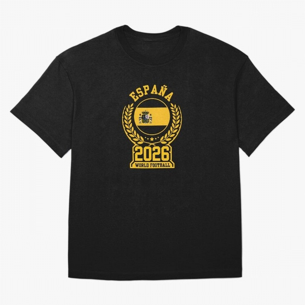 Spain World Football 2026 T-Shirt_87604013 Oversized T-Shirt Spotlight Match Day Hype around FIFA World Cup 2026 Group Stage, Cristiano Ronaldo, Haaland and CR7, England and Germany, Football Passion, Legendary Performances, Festival Vibes and
