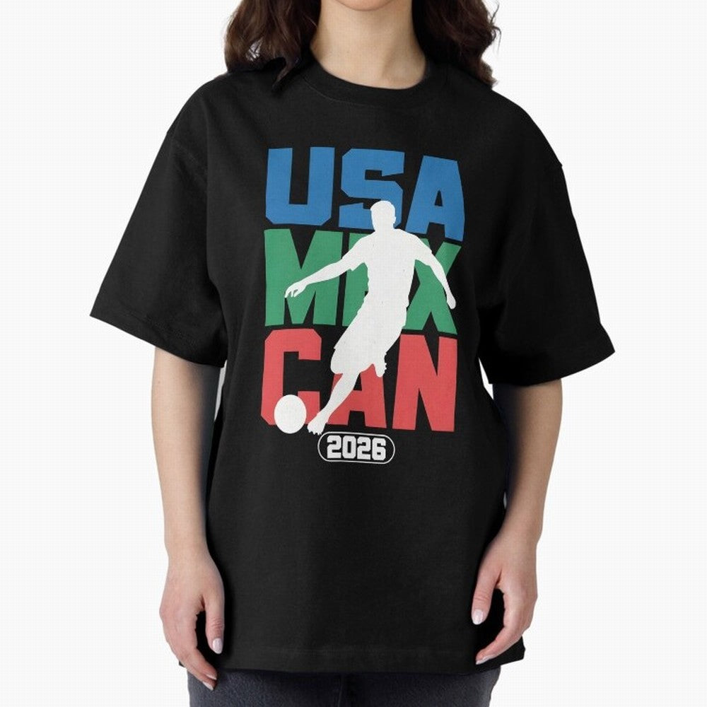 2026 World Cup USA, CAN, MEX Oversized T-Shirt Live for the Drama of the FIFA World Cup 2026 Journey through Neymar Highlights, Netherlands Pride, Vintage Soccer Flavor, Modern Football Stars, National Flags and Final Night Emotion; Ideal for