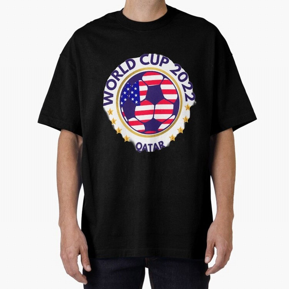 Usa World Cup Oversized T-Shirt Feel the Heartbeat of Match Day Hype around FIFA World Cup 2026 Group Stage, Haaland, France, Tournament Hype, Historic Matchups, Family Viewing Parties and Global Sports Pride; Made for Collectors Who Enjoy Iconic