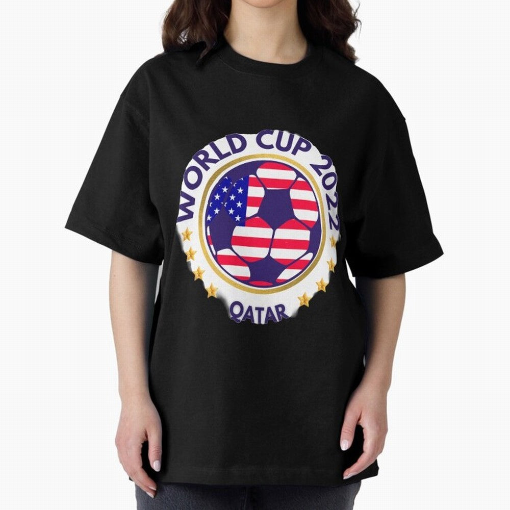 Usa World Cup Oversized T-Shirt Feel the Heartbeat of Match Day Hype around FIFA World Cup 2026 Group Stage, Haaland, France, Tournament Hype, Historic Matchups, Family Viewing Parties and Global Sports Pride; Made for Collectors Who Enjoy Iconic