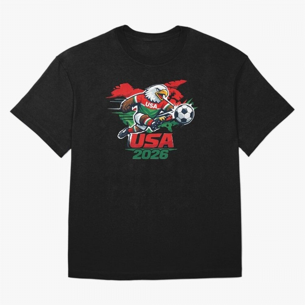 USA Canada Mexico Soccer Cup Oversized T-Shirt Honor Champions and Dreams in Match Day Hype around FIFA World Cup 2026 Group Stage, Cristiano Ronaldo, Haaland and CR7, Spain, Tournament Hype, Historic Matchups, Family Viewing Parties and Global
