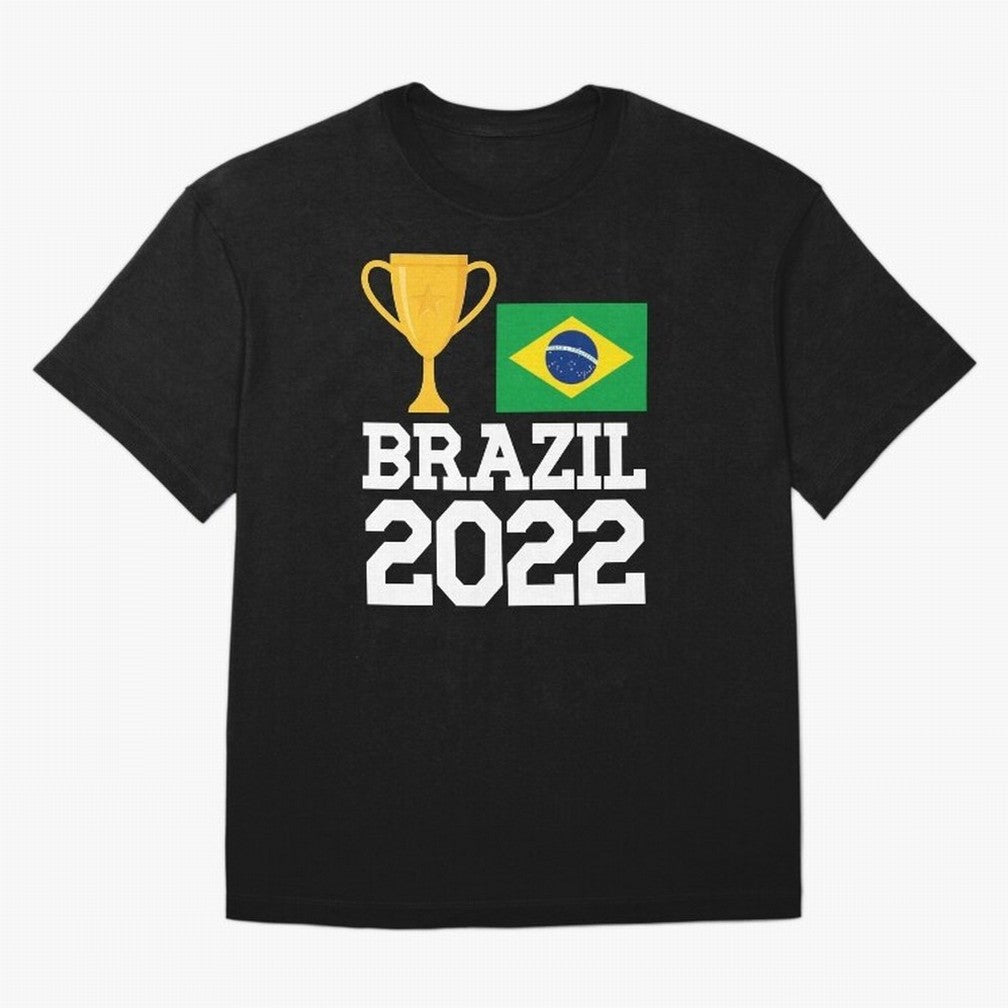 Brazil Soccer Team Fan Football Brazilian Flag 2022 T-Shirt - Brazil T shirt Soccer - Brazil Flag Vintage - Brazilian Oversized T-Shirt Enjoy FIFA World Cup 2026 Featuring Mbappe, France and Portugal Energy, Tournament Hype, Historic Matchups,