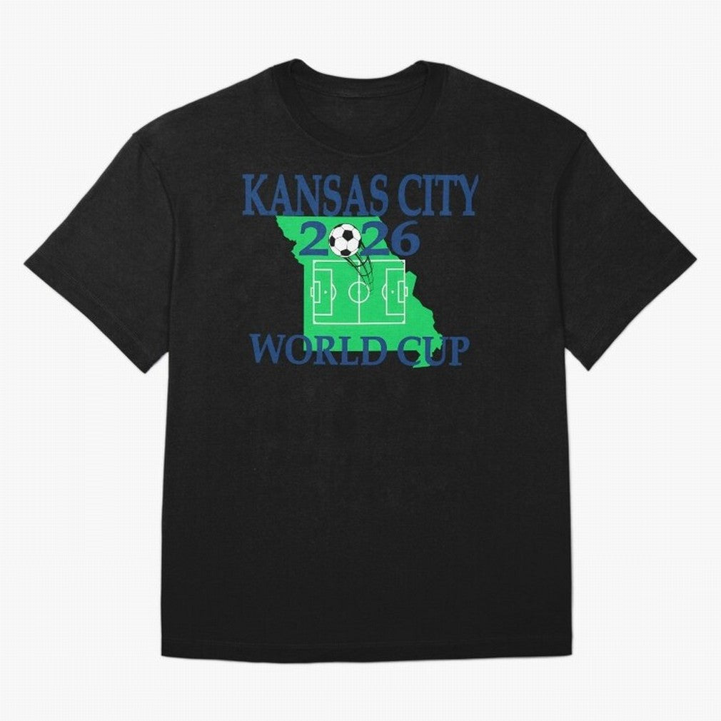 Kansas City 2026 world cup Oversized T-Shirt Celebrate Rivalries and Pride in Match Day Hype around FIFA World Cup 2026 Group Stage, Mbappe and Neymar, Portugal, Spain and Germany, Match Day Excitement, Supporter Culture, Golden Goals and Global