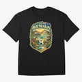 Australia FIFA World Cup 2026 Sydney Opera House Outback Kangaroo Coast Oversized T-Shirt Keep the Legacy of FIFA World Cup 2026 for Fans of Neymar, Haaland and Cristiano Ronaldo and England, Bringing Football Passion, Legendary Performances,